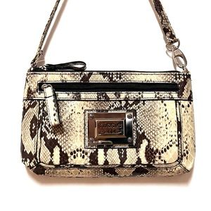 Nicole Miller Snake Print Clutch